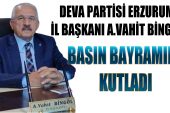 BİNGÖL, BASIN BAYRAMINI KUTLADI