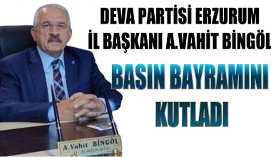 BİNGÖL, BASIN BAYRAMINI KUTLADI