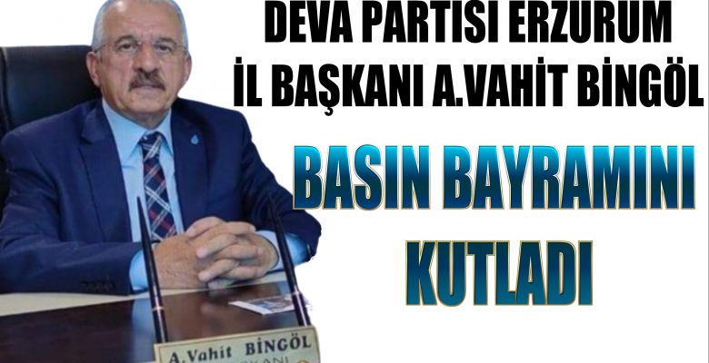 BİNGÖL, BASIN BAYRAMINI KUTLADI