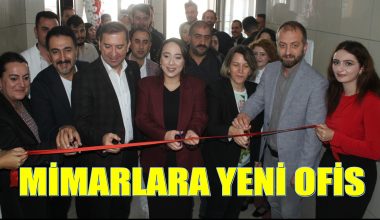 Mimarlar Odası Erzurum Temsilciliği Yeni Ofisine Taşındı