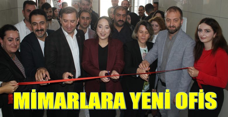 Mimarlar Odası Erzurum Temsilciliği Yeni Ofisine Taşındı